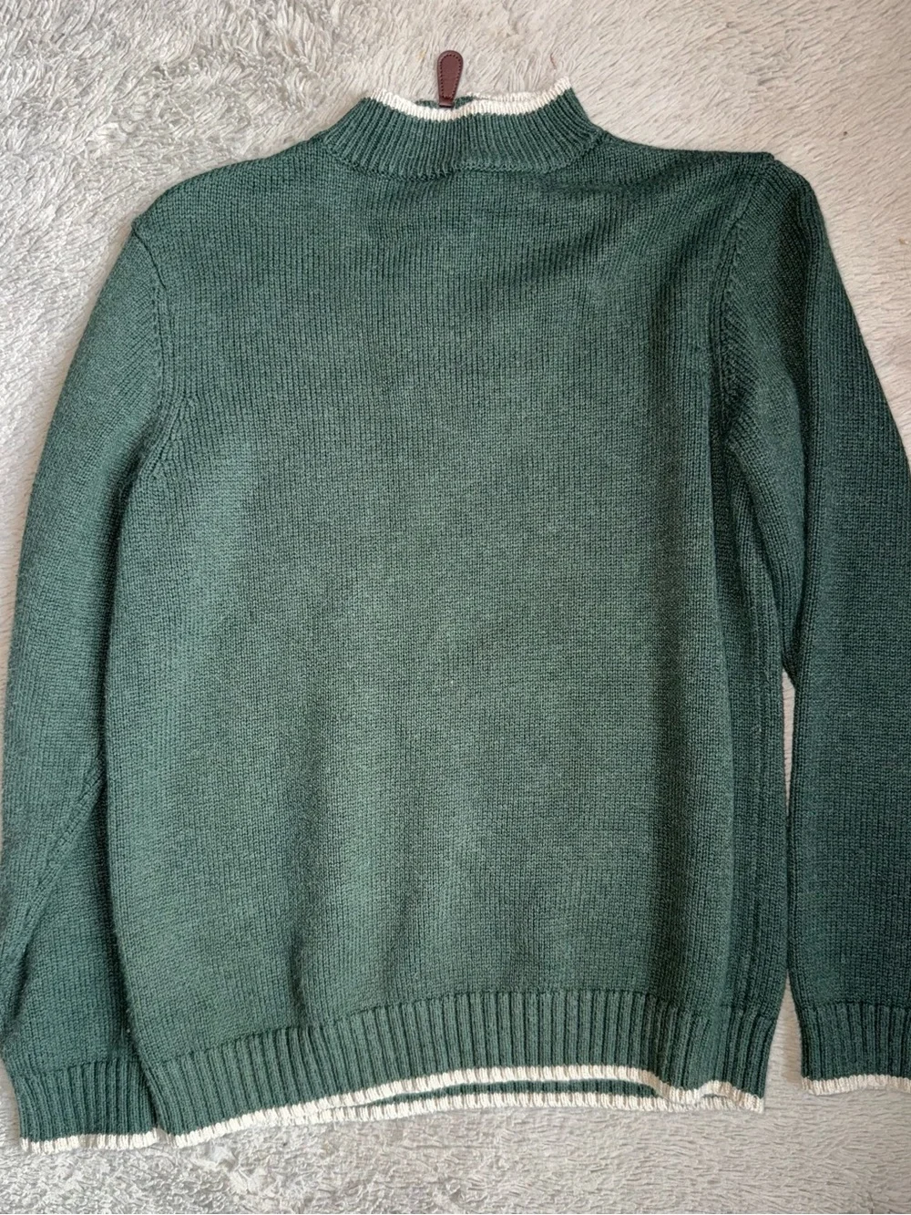 Janie and Jack 1/4 zip boys size 7 sweater